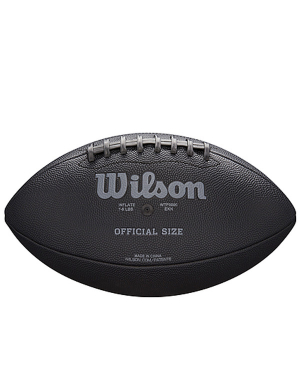 Wilson NFL Jet Black Senior American Football